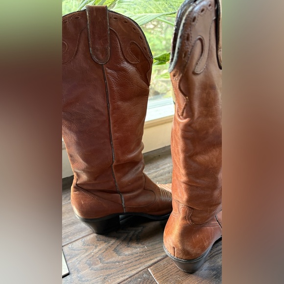 Roberto Vianni leather cowboy boots - Picture 5 of 8